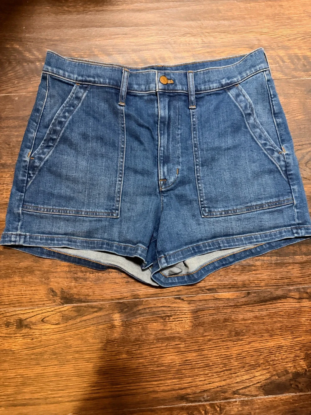 J. Crew Blue Denim Utility Shorts